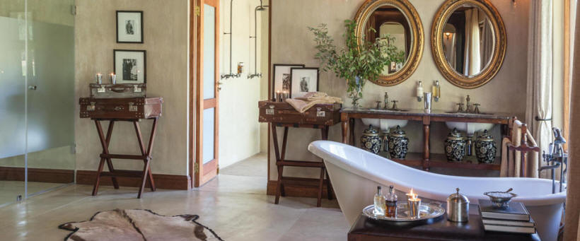 Kings Camp Bathroom - Luxury Table Bay Hotel, Kings Camp and Mala Mala Safari (10 Days) - www.africansafaris.travel