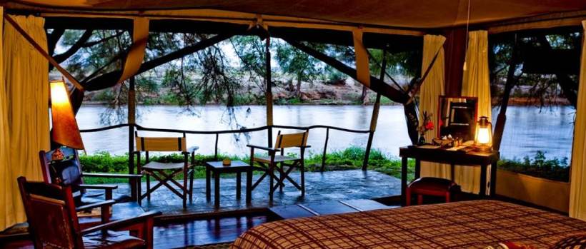 Larsens Camp (Samburu / Shaba Game Reserve) Kenya - www.africansafaris.travel