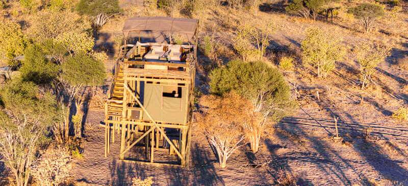 Skybeds (Kwai Concession, Moremi) Botswana - www.africansafaris.travel