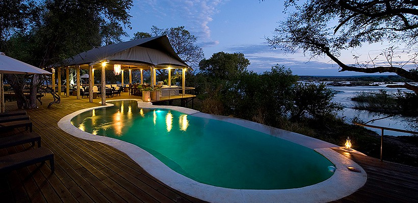 Toka Leya Camp (Mosi oa Tunya National Park, Livingstone) Zambia with Wilderness Safaris - www.africansafaris.travel