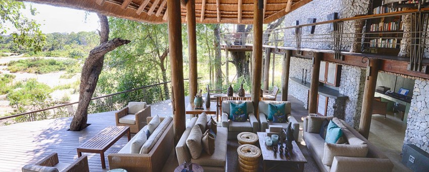 Dulini Leadwood Camp Deck - www.africansafaris.travel