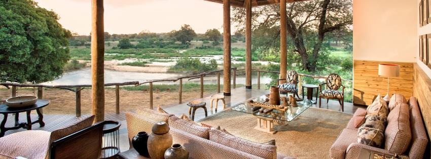 Dulini Riber Lodge Deck - www.africansafaris.travel