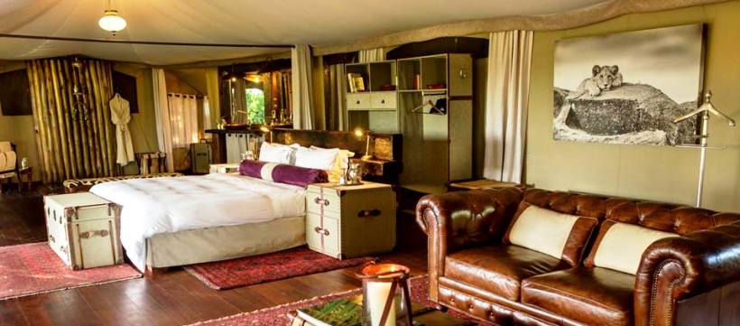 Mara Plains Camp (Olare Orok Conservancy - North of the Masai Mara Game Reserve) Kenya - www.africansafaris.travel