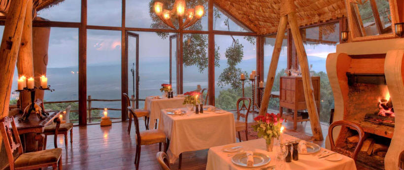 Ngorongoro Crater Lodge (Ngorongoro Crater) Tanzania - www.africansafaris.travel