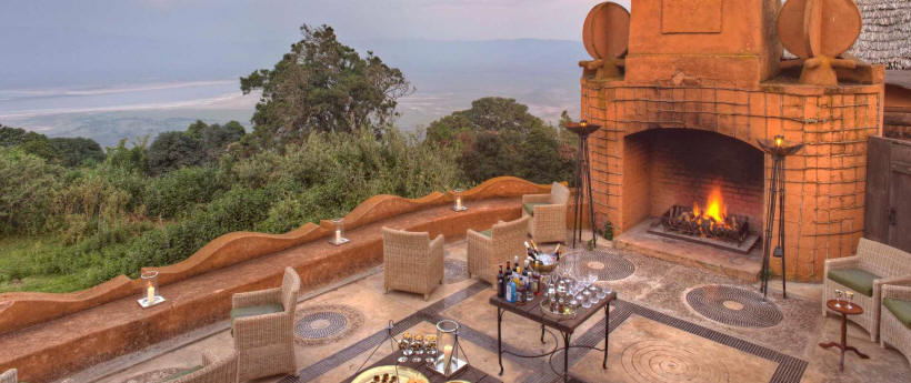 Ngorongoro Crater Lodge (Ngorongoro Crater) Tanzania - www.africansafaris.travel