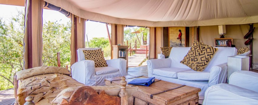 Ol Seki Mara Camp (Eastern Koyiaki Conservation Area - North of the Masai Mara) Kenya - www.africansafaris.travel