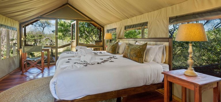 Saguni Safari lodge (Moremi / Okavango Delta) Botswana - www.africansafaris.travel