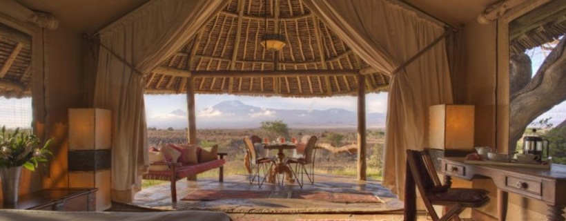 Tortilis Camp (Amboseli National Park) Kenya - www.africansafaris.travel